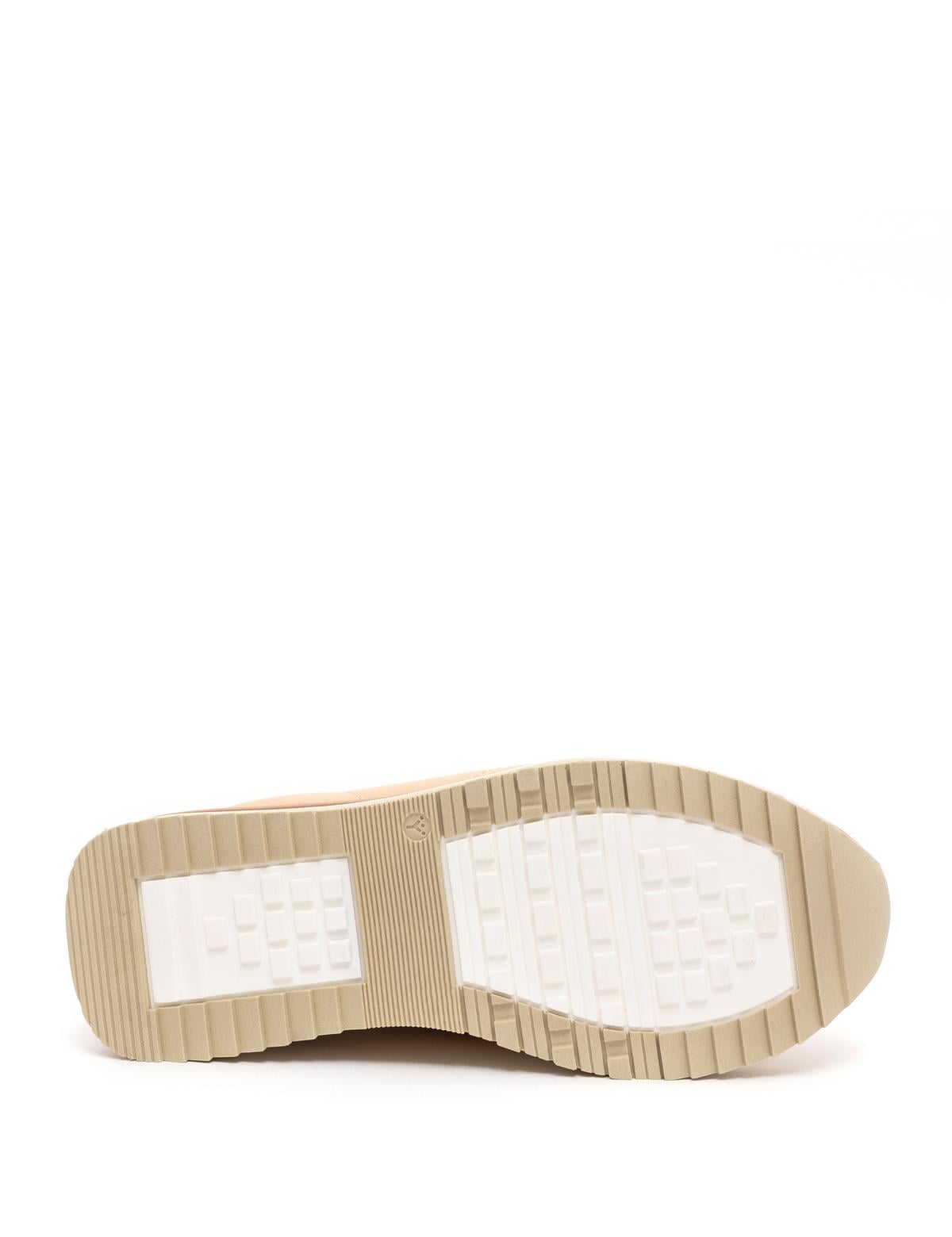 Pudra Deri Sneaker - 50259661012