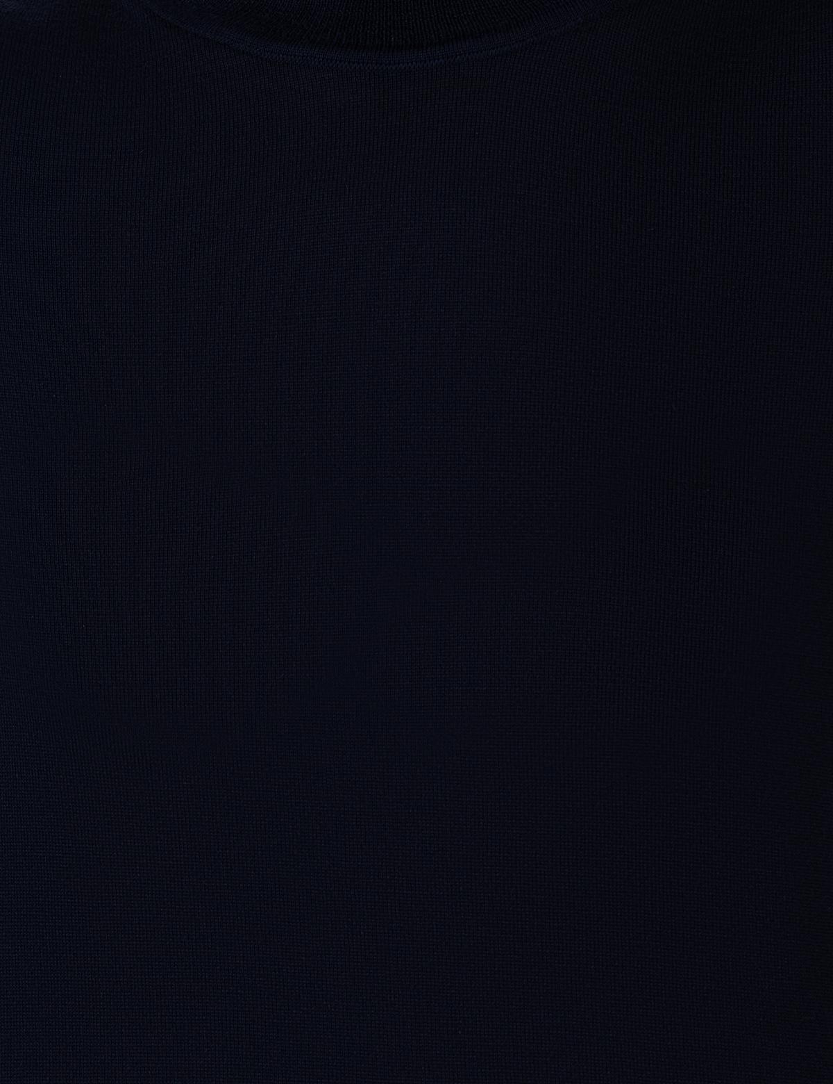 Balıkçı Yaka Lacivert Comfort Fit Kazak - 50244874023