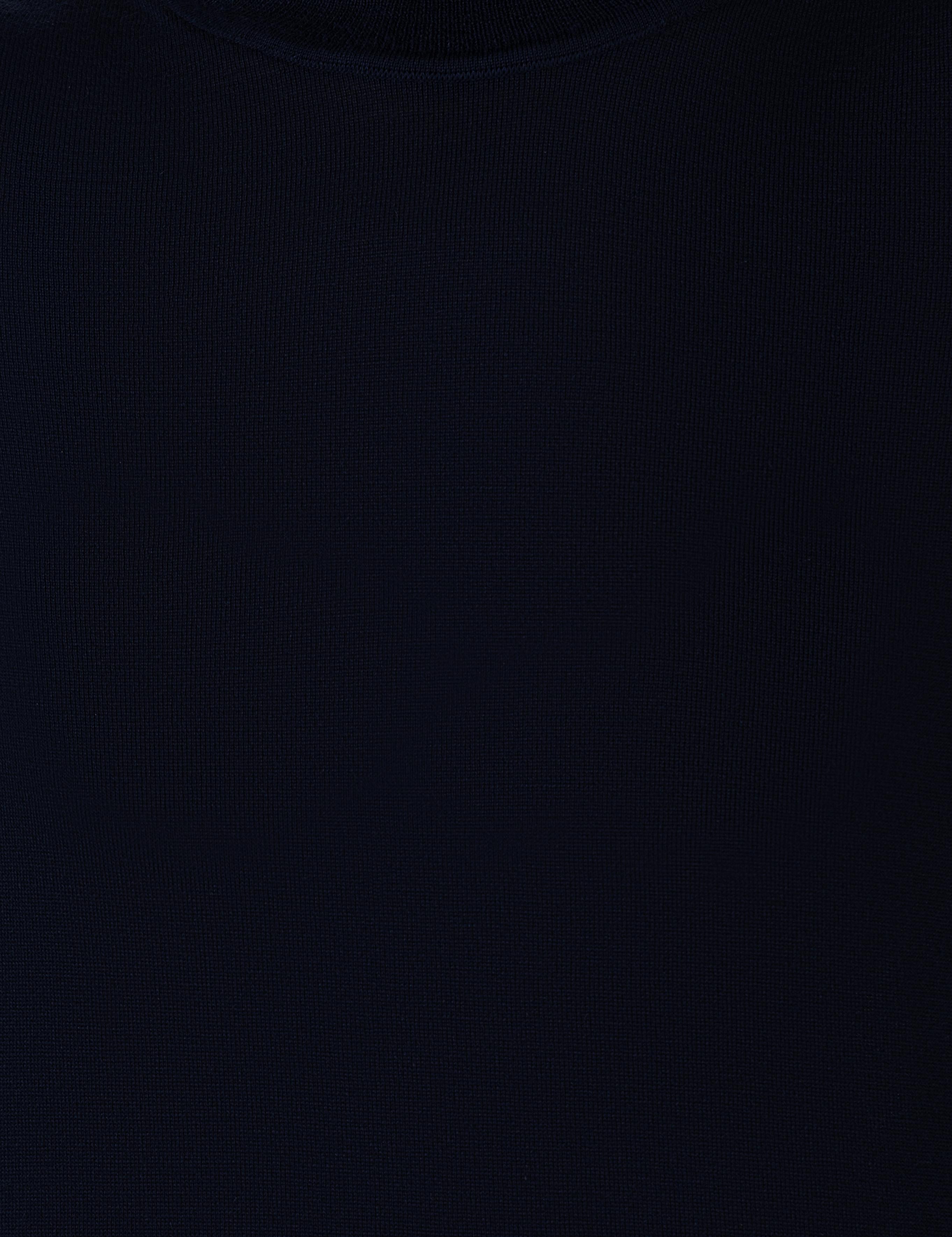 Balıkçı Yaka Lacivert Comfort Fit Kazak