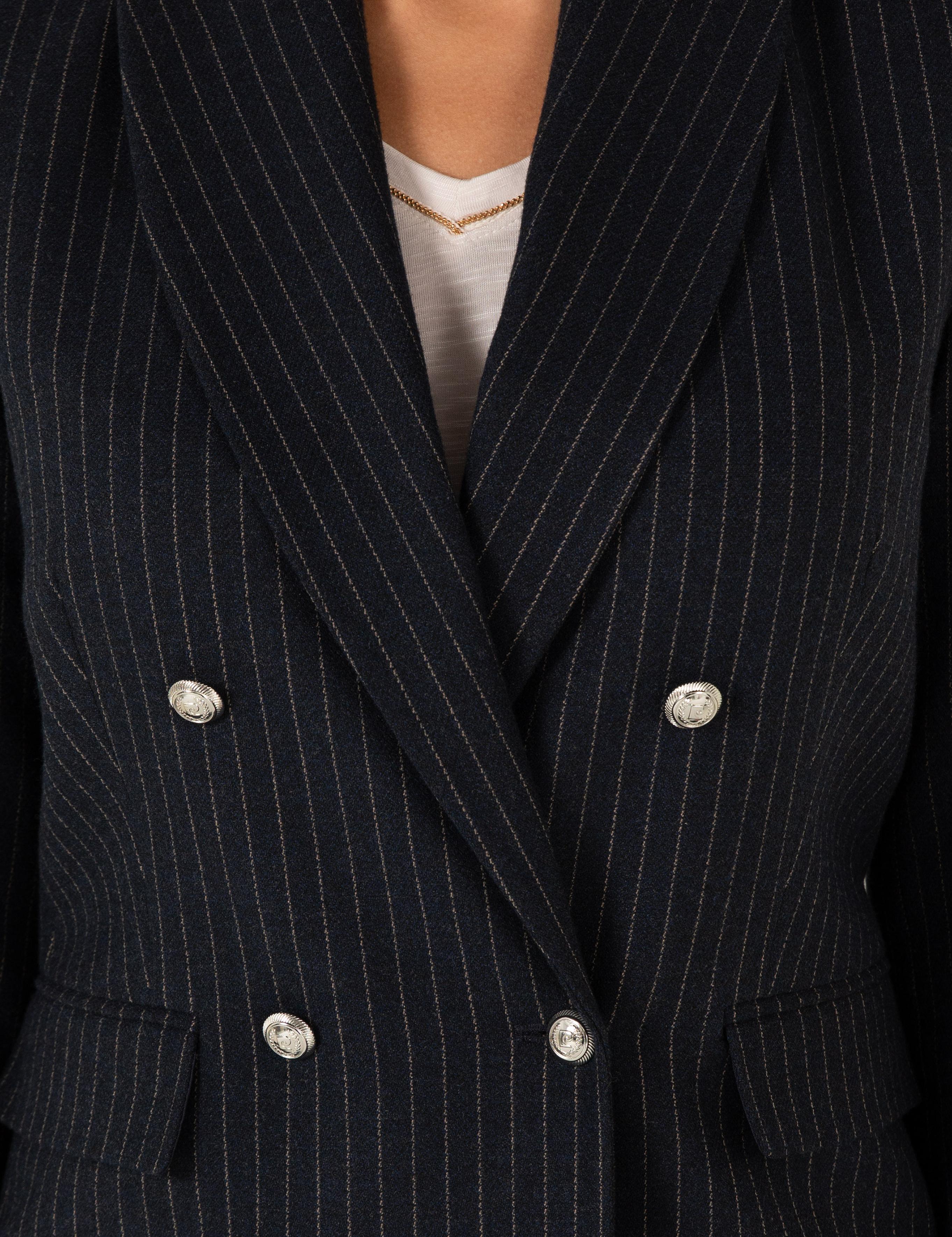 Antrasit Kruvaze Ceket