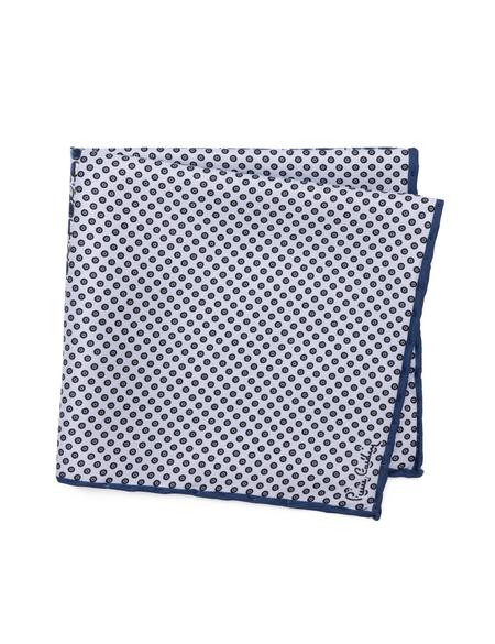 Lacivert Desenli Mendil - 50262236001