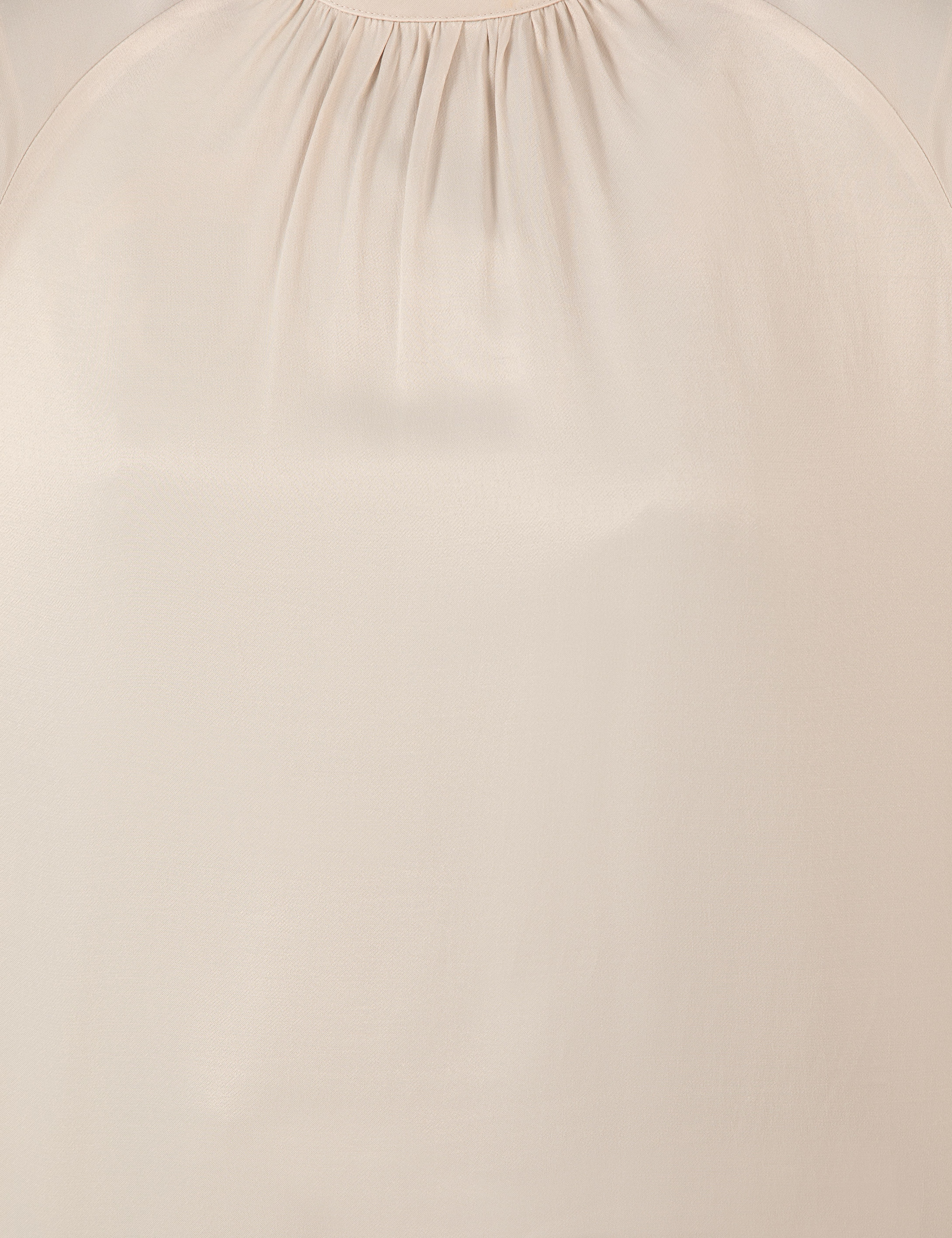 Krem Comfort Fit Bluz - Image 6