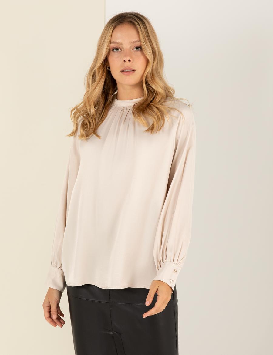 Krem Comfort Fit Bluz