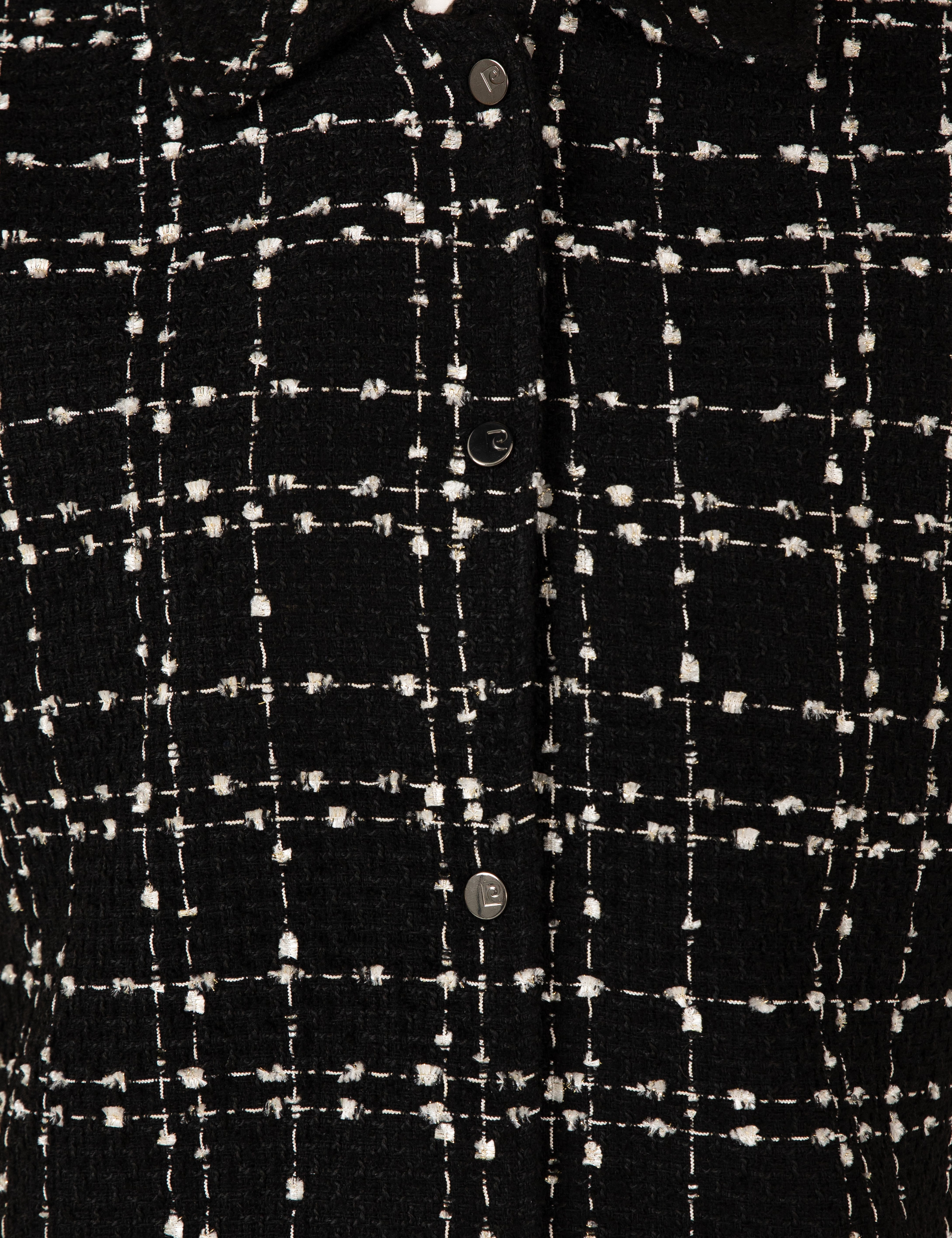 Siyah Crop Tüvit Ceket - Image 6