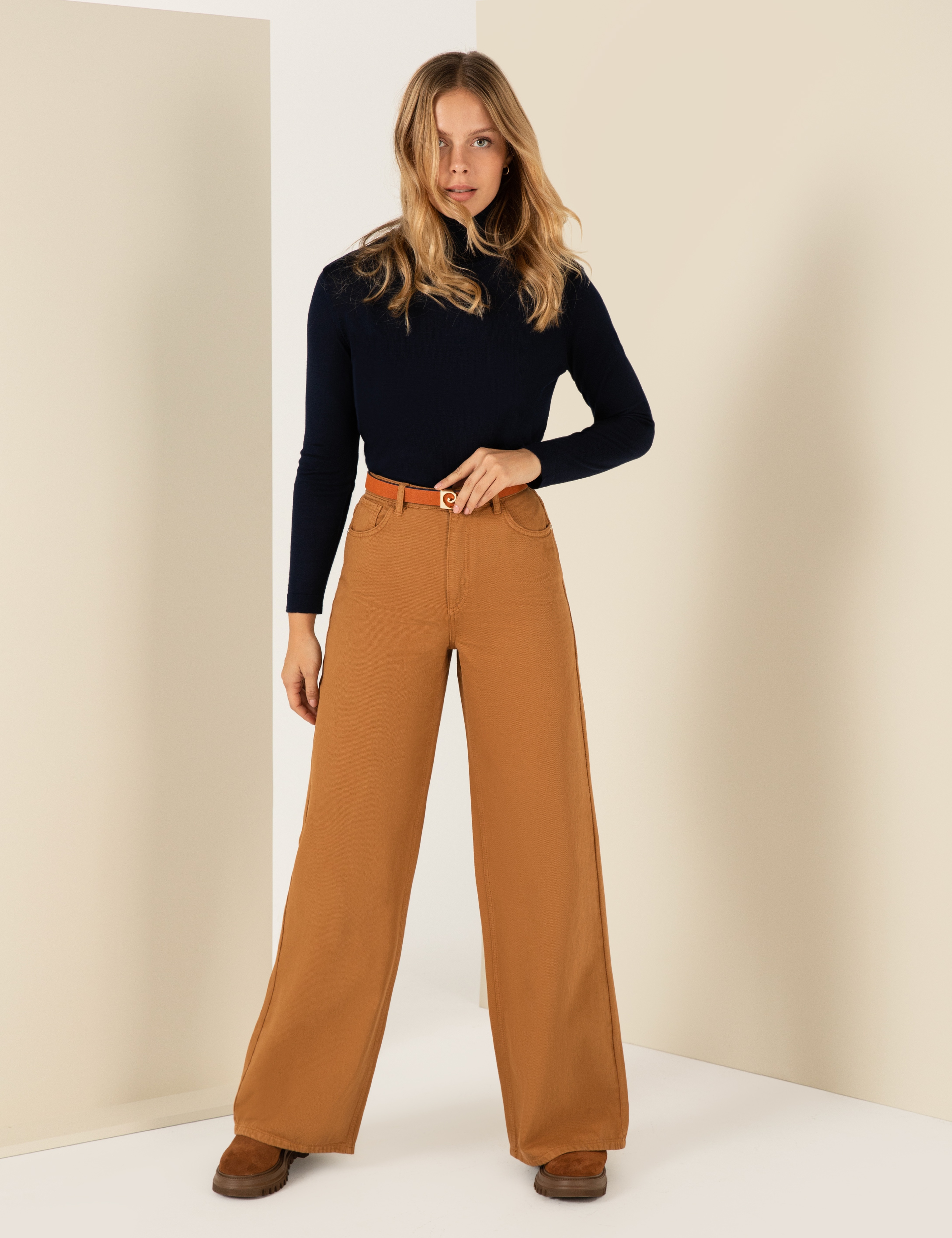 Camel Straight Fit Spor Pantolon