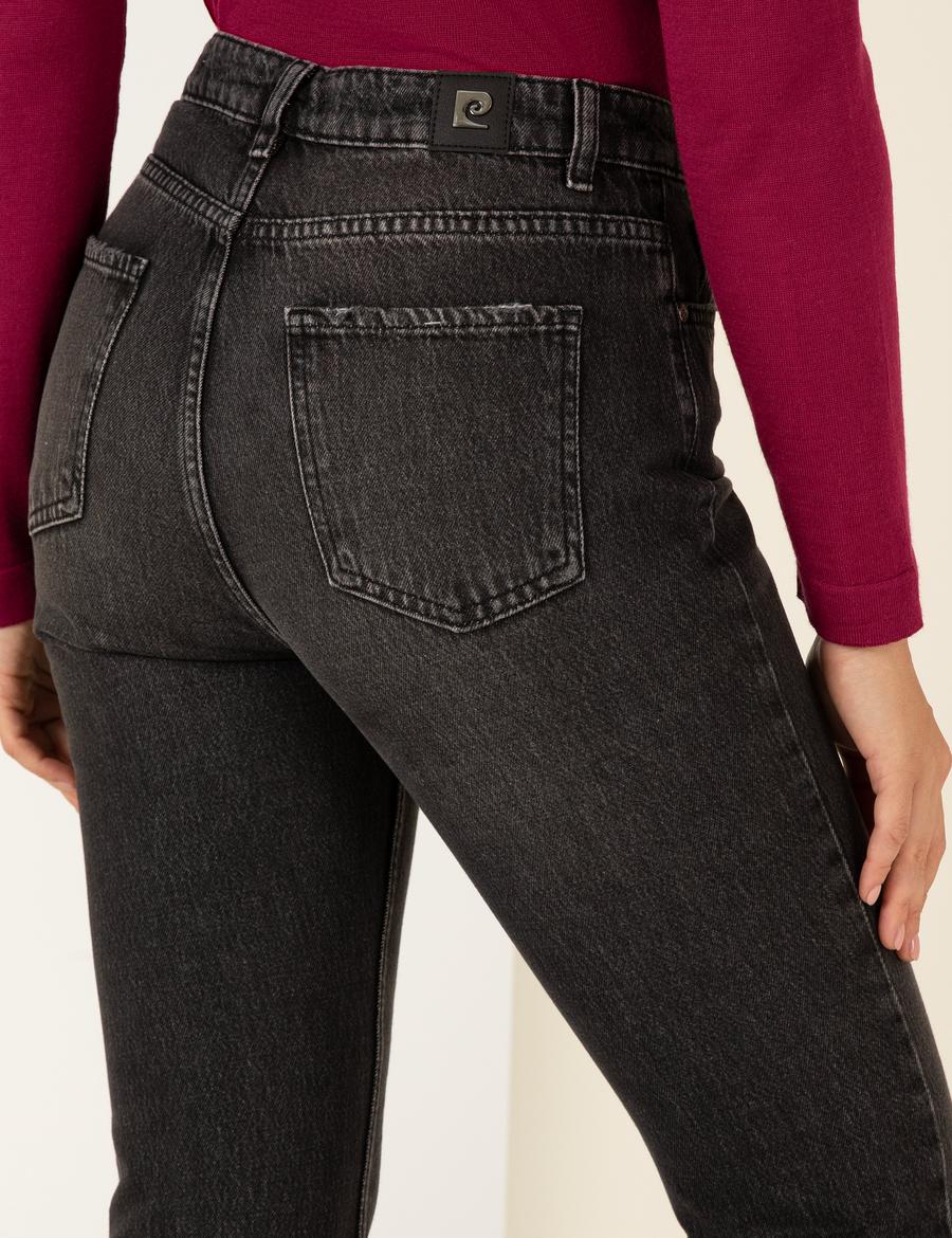 Koyu Gri Jean Pantolon