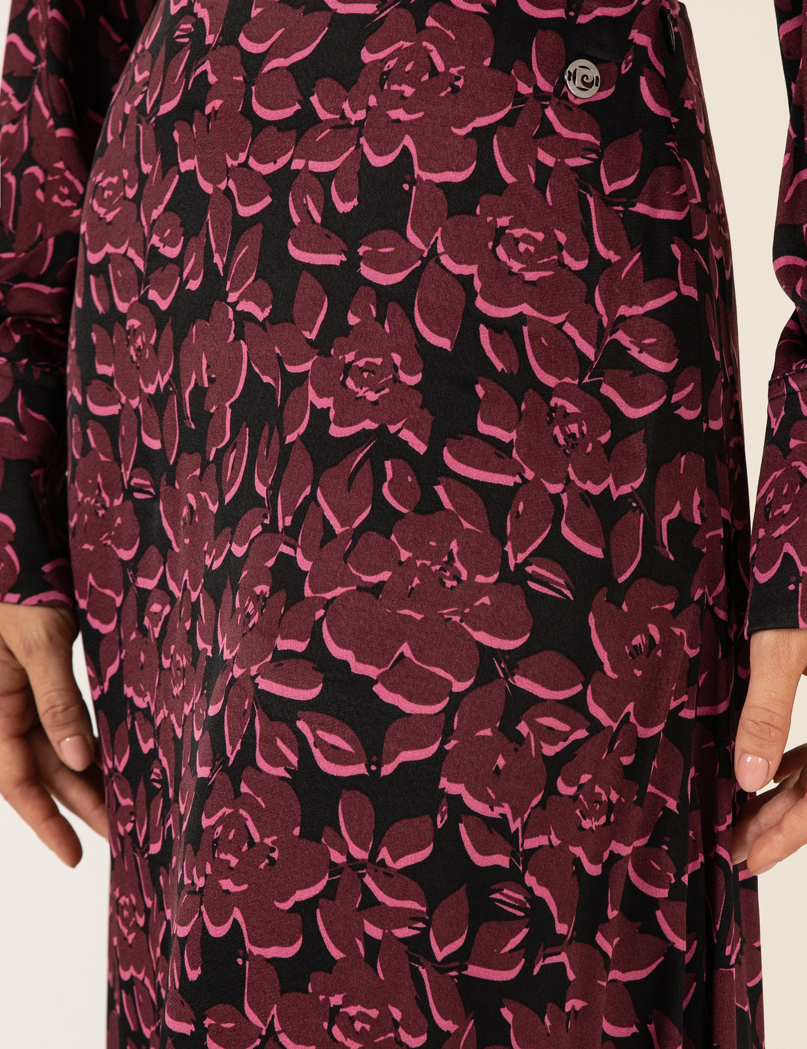 Siyah A Kesim Dokuma Etek