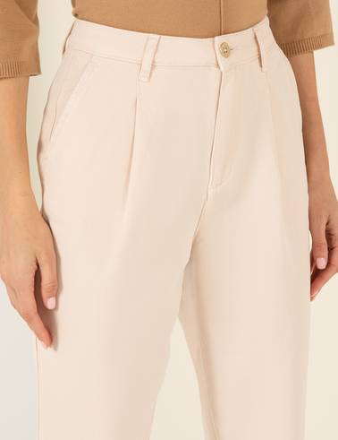 Krem Carrot Fit Spor Pantolon