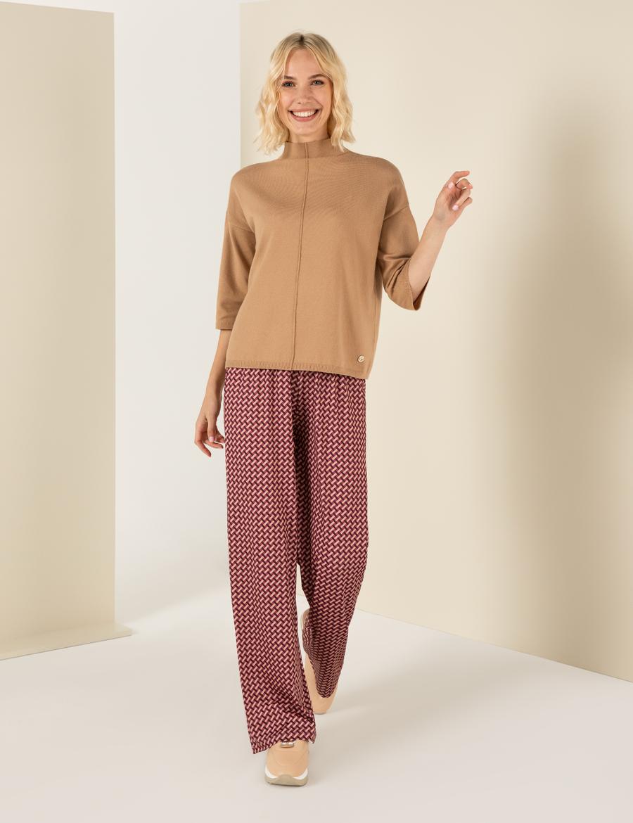 Gül Kurusu Loose Fit Eşofman Altı