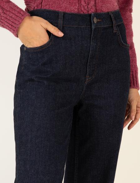 Koyu İndigo Jean Pantolon - 50254166021