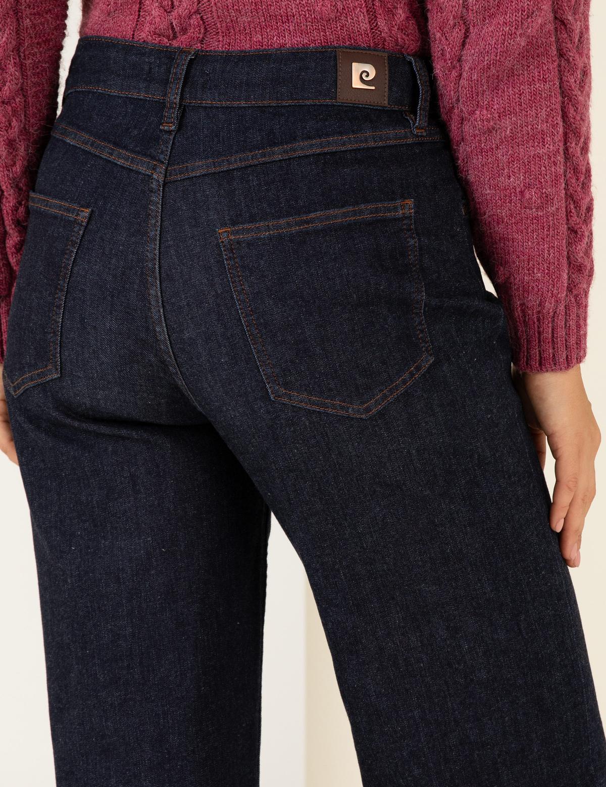 Koyu İndigo Jean Pantolon - 50254166021