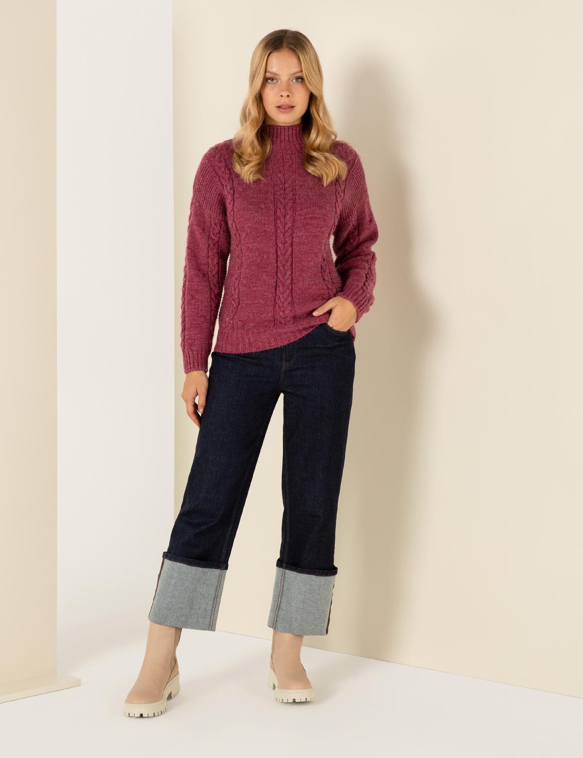 Koyu İndigo Jean Pantolon