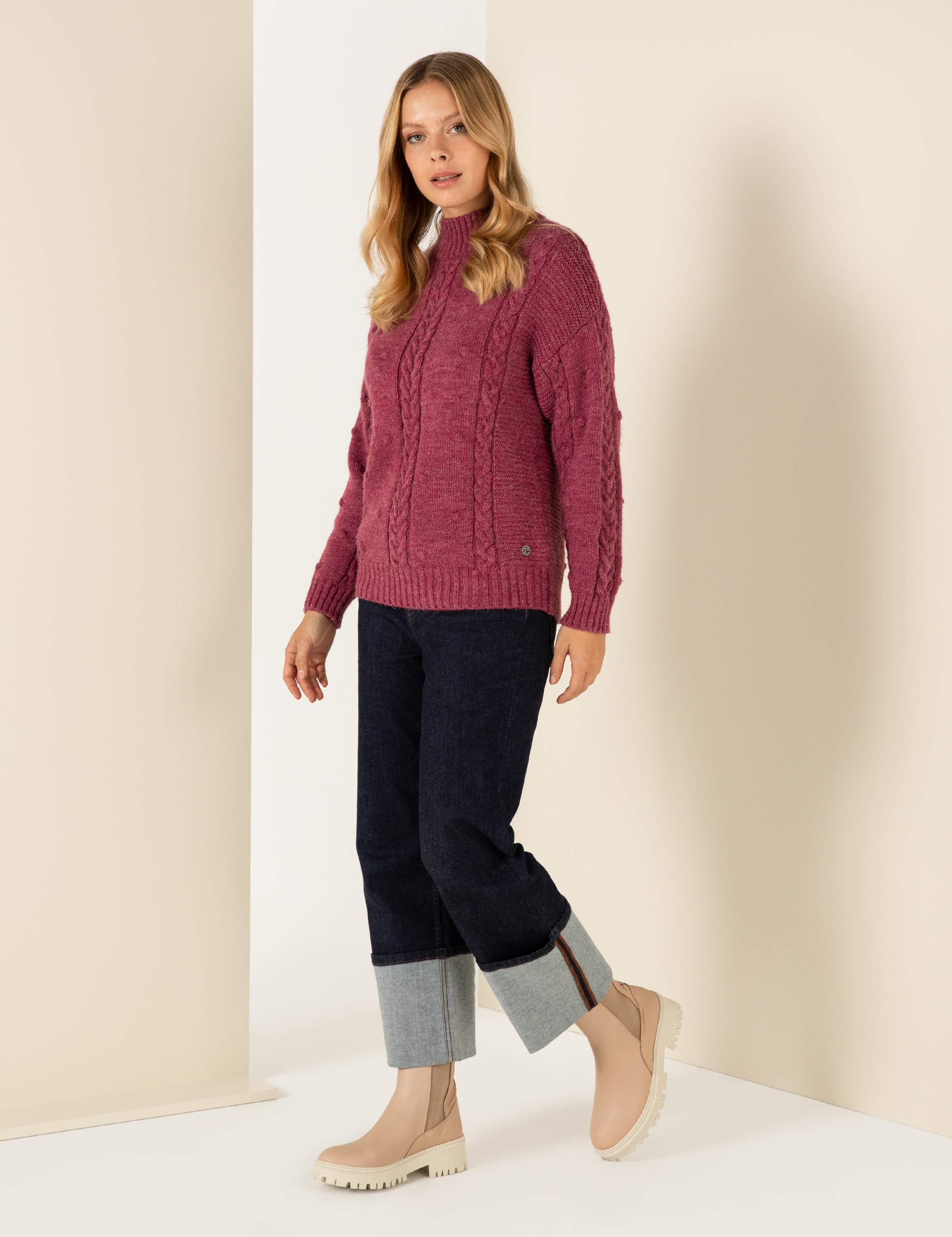 Koyu İndigo Jean Pantolon - Image 3