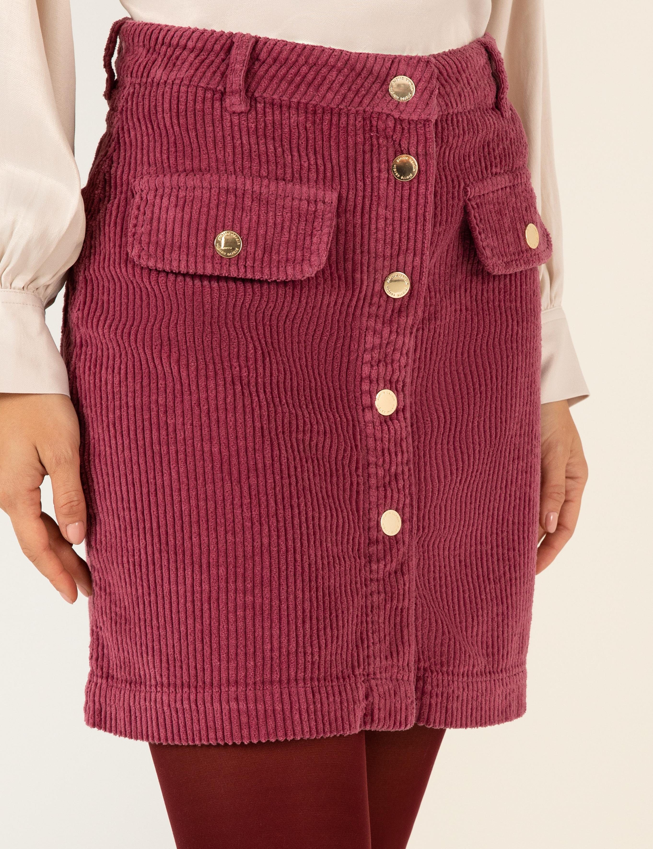 Gül Kurusu A Kesim Dokuma Etek