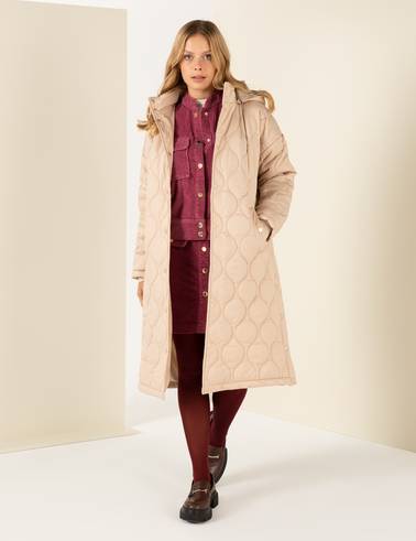 Bej Oversize Mont