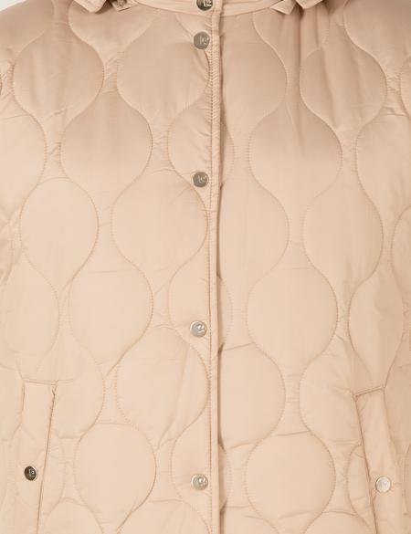 Bej Oversize Mont - 50253338002