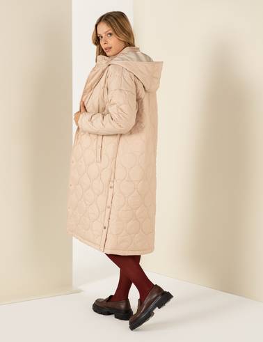 Bej Oversize Mont
