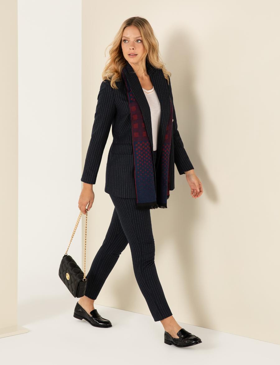 Antrasit Havuç Fit Kumaş Pantolon