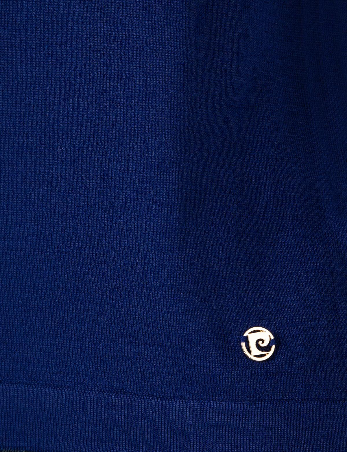 Balıkçı Yaka Saks Comfort Fit Kazak - 50244874013