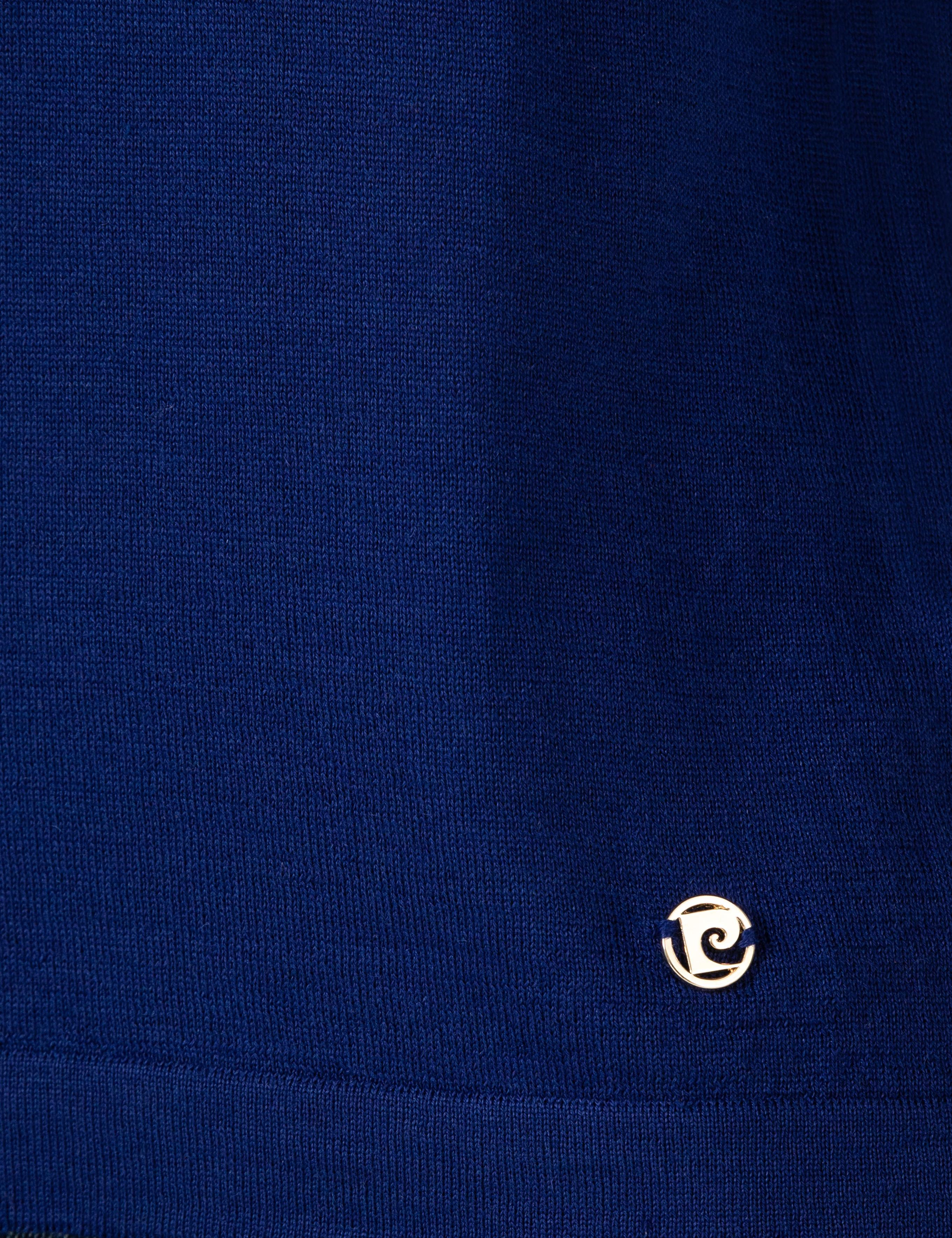 Balıkçı Yaka Saks Comfort Fit Kazak