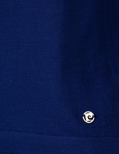 Balıkçı Yaka Saks Comfort Fit Kazak - 50244874013