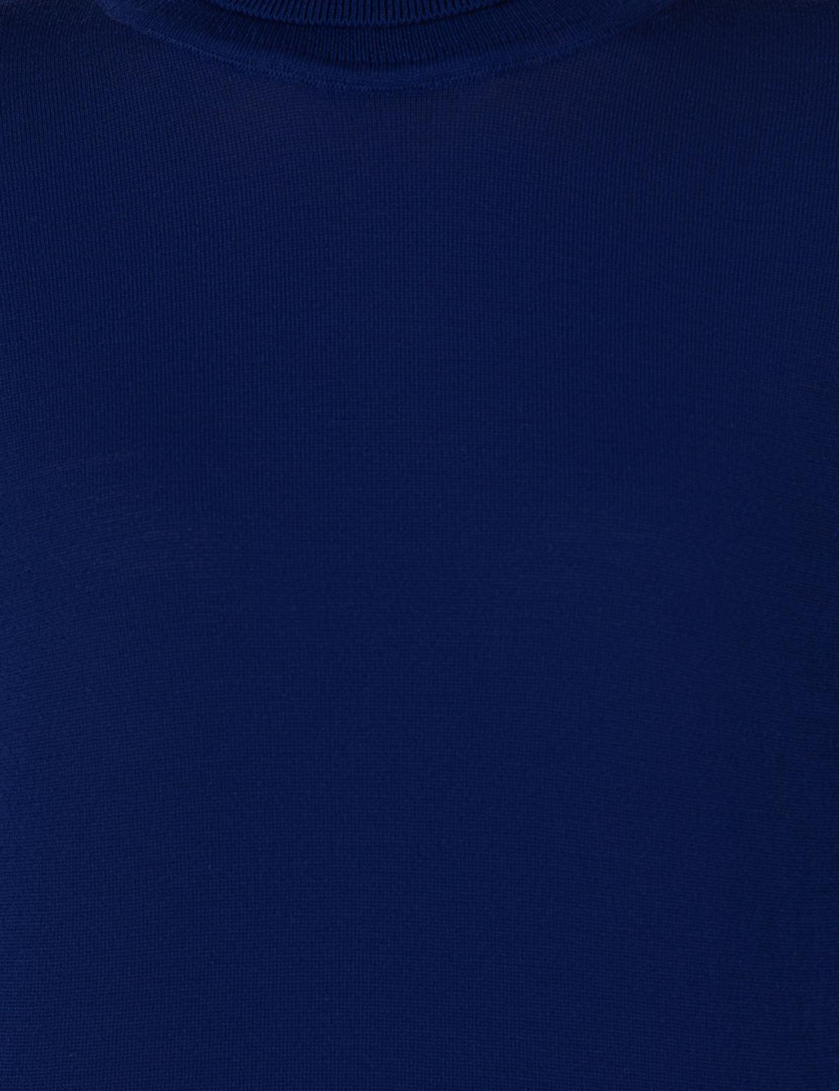 Balıkçı Yaka Saks Comfort Fit Kazak - 50244874013