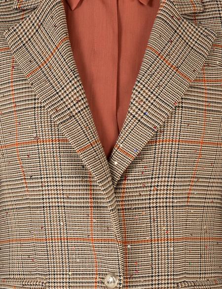 Camel Ekose Ceket - 50253434013