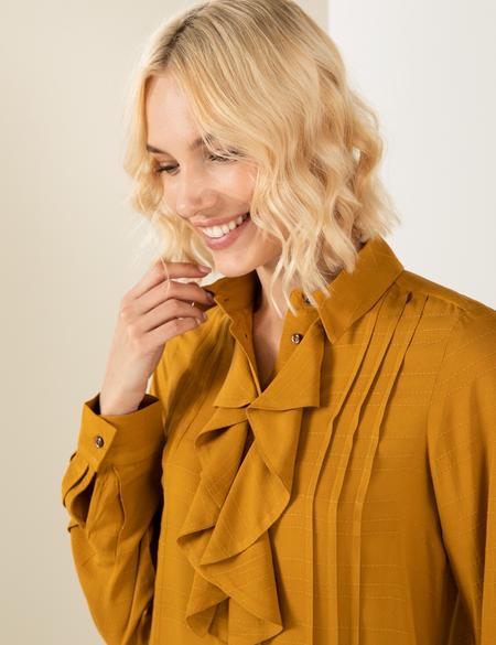 Safran Comfort Fit Uzun Kollu Gömlek - 50244968003