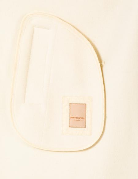 Krem Oversize Kaşe Kaban - 50260558010