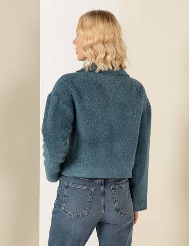 Mint Crop Top Kaban