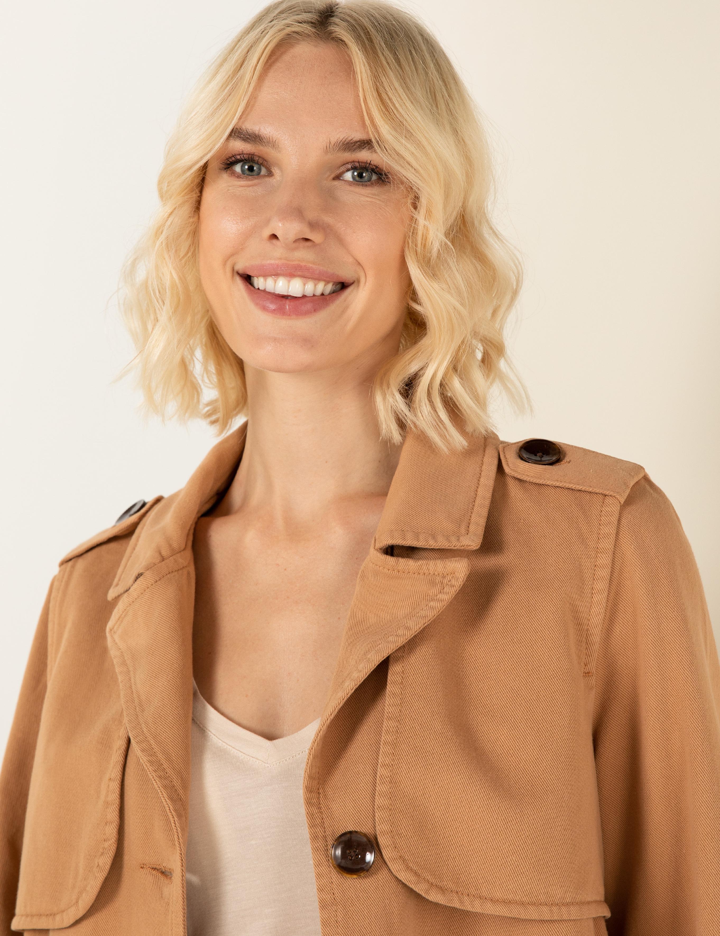 Camel Regular Fit Ceket