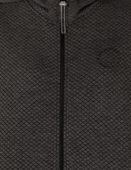 Antrasit Melanj Oversize Örme Hırka - 50253879024