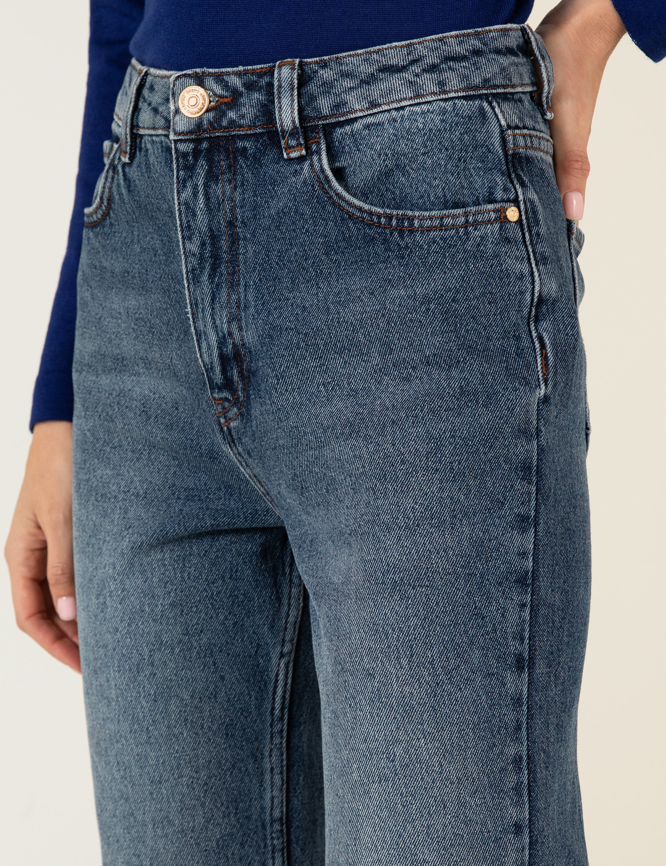 İndigo Jean Pantolon - Image 6
