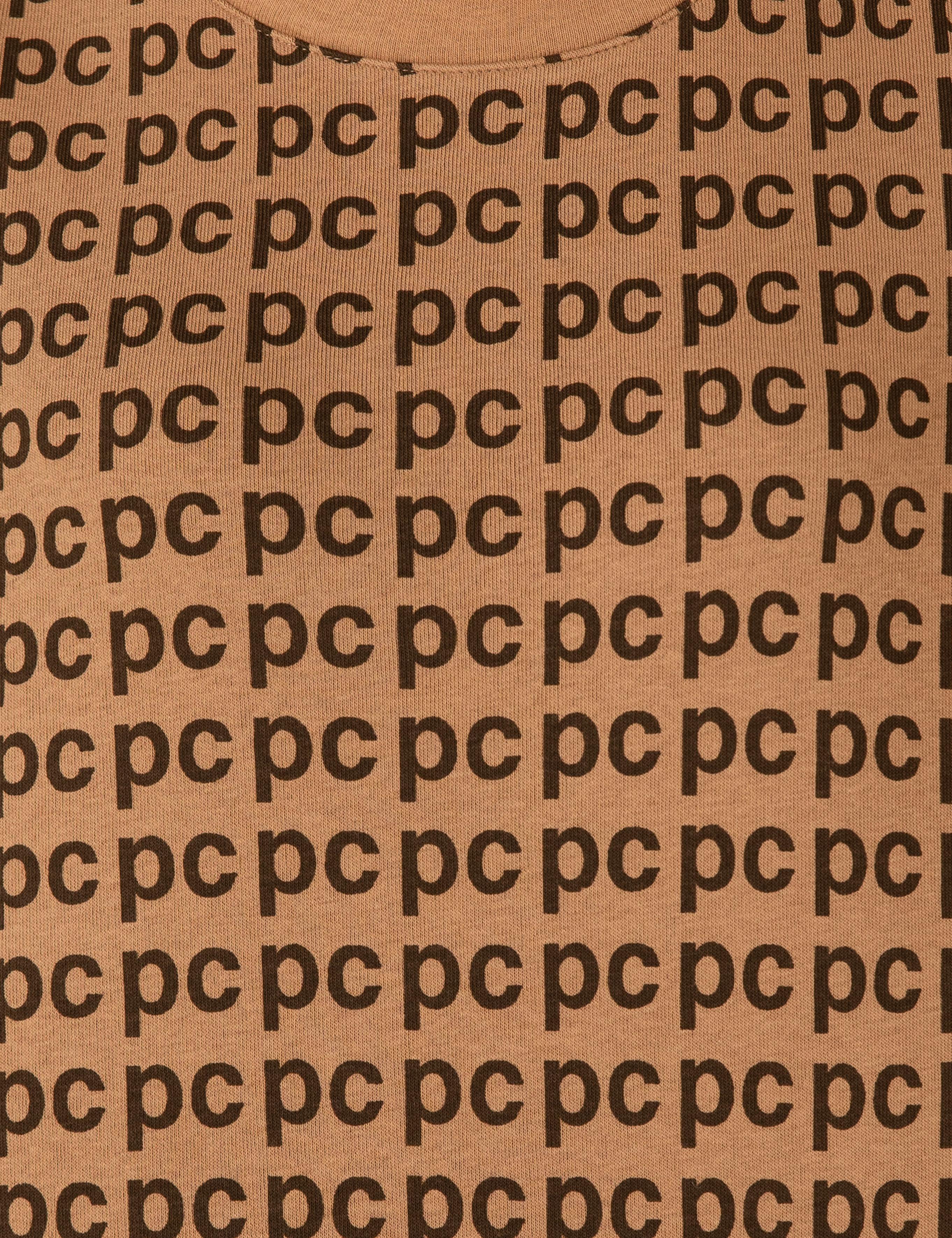 Camel Crop Top Sweatshirt