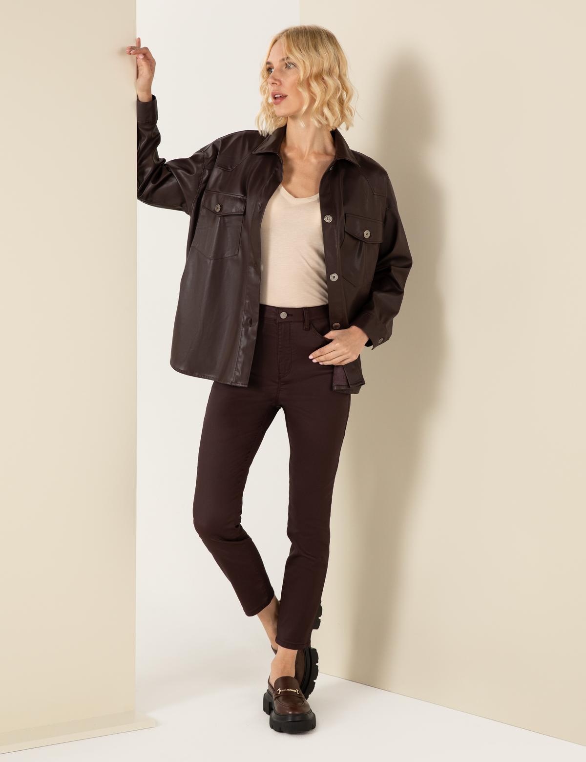 Kahverengi Gömlek - 50257163024