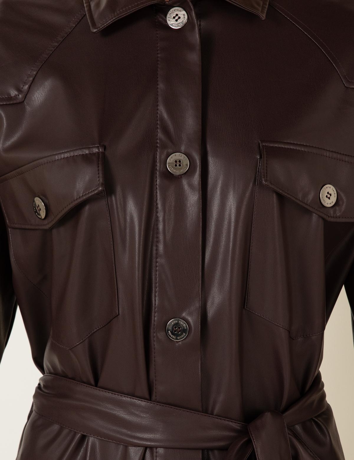 Kahverengi Gömlek - 50257163024