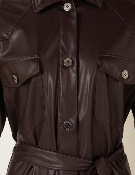 Kahverengi Gömlek - 50257163024