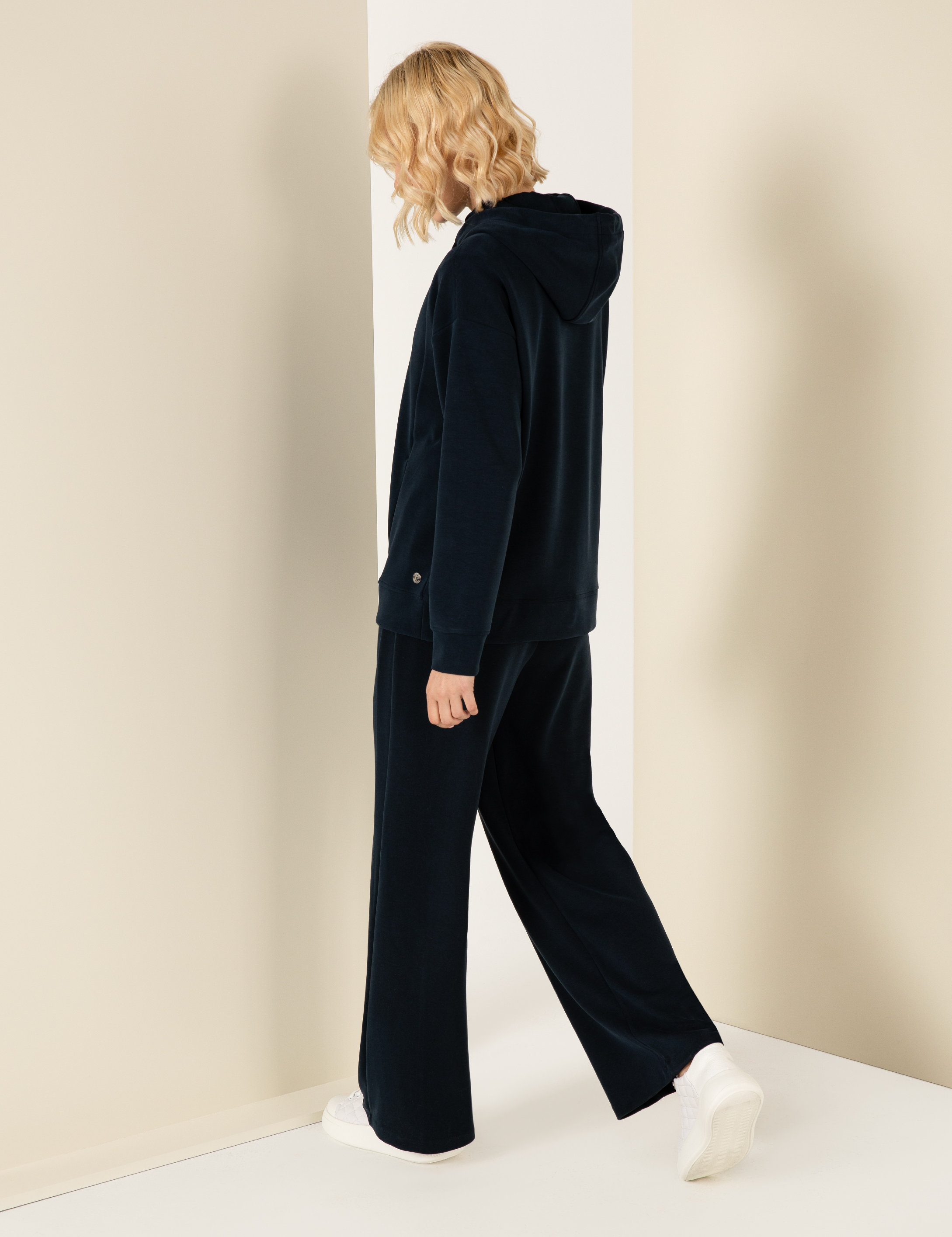 Lacivert Loose Fit Eşofman Altı