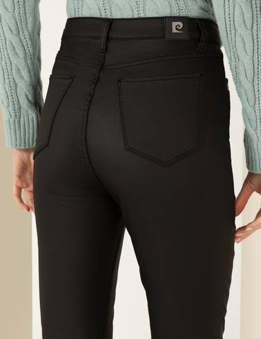 Siyah Cep Detaylı Slim Fit Spor Pantolon