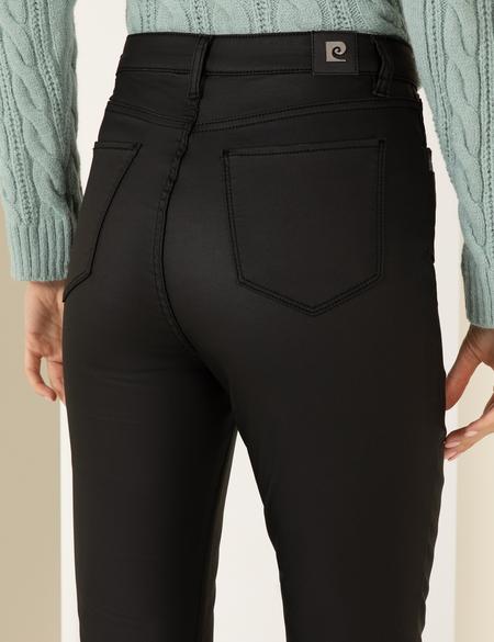 Siyah Cep Detaylı Slim Fit Spor Pantolon - 50254381012