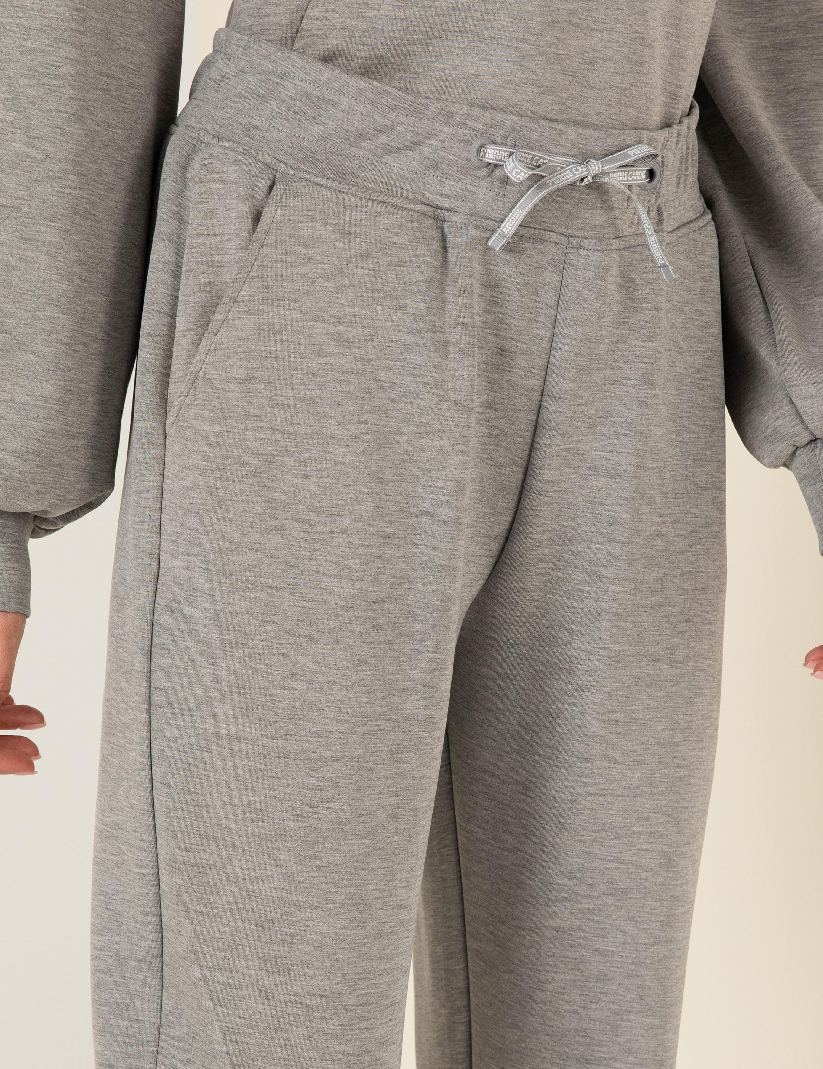 Gri Melanj Regular Fit Eşofman Altı