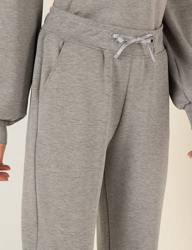 Gri Melanj Regular Fit Eşofman Altı