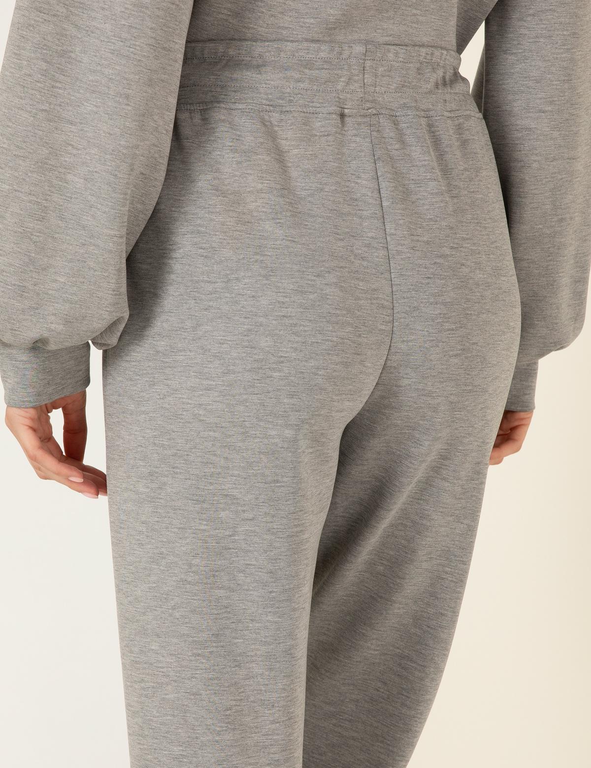 Gri Melanj Regular Fit Eşofman Altı - 50255049022