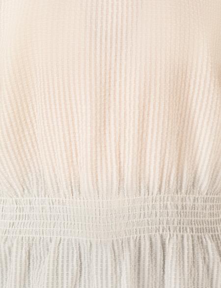 Ekru Comfort Fit Bluz - 50254162027