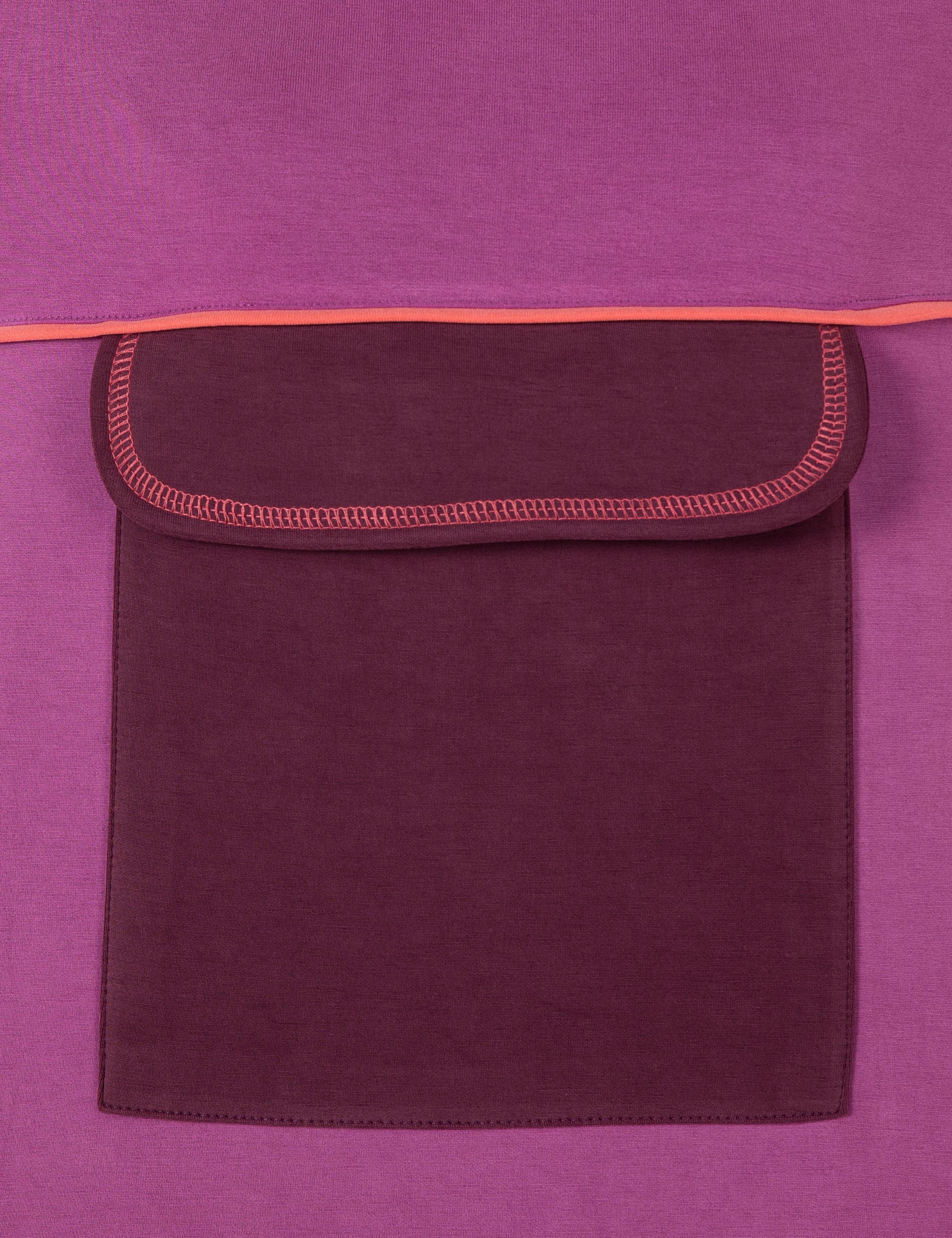 Menekşe Oversize Kapüşonlu Sweatshirt