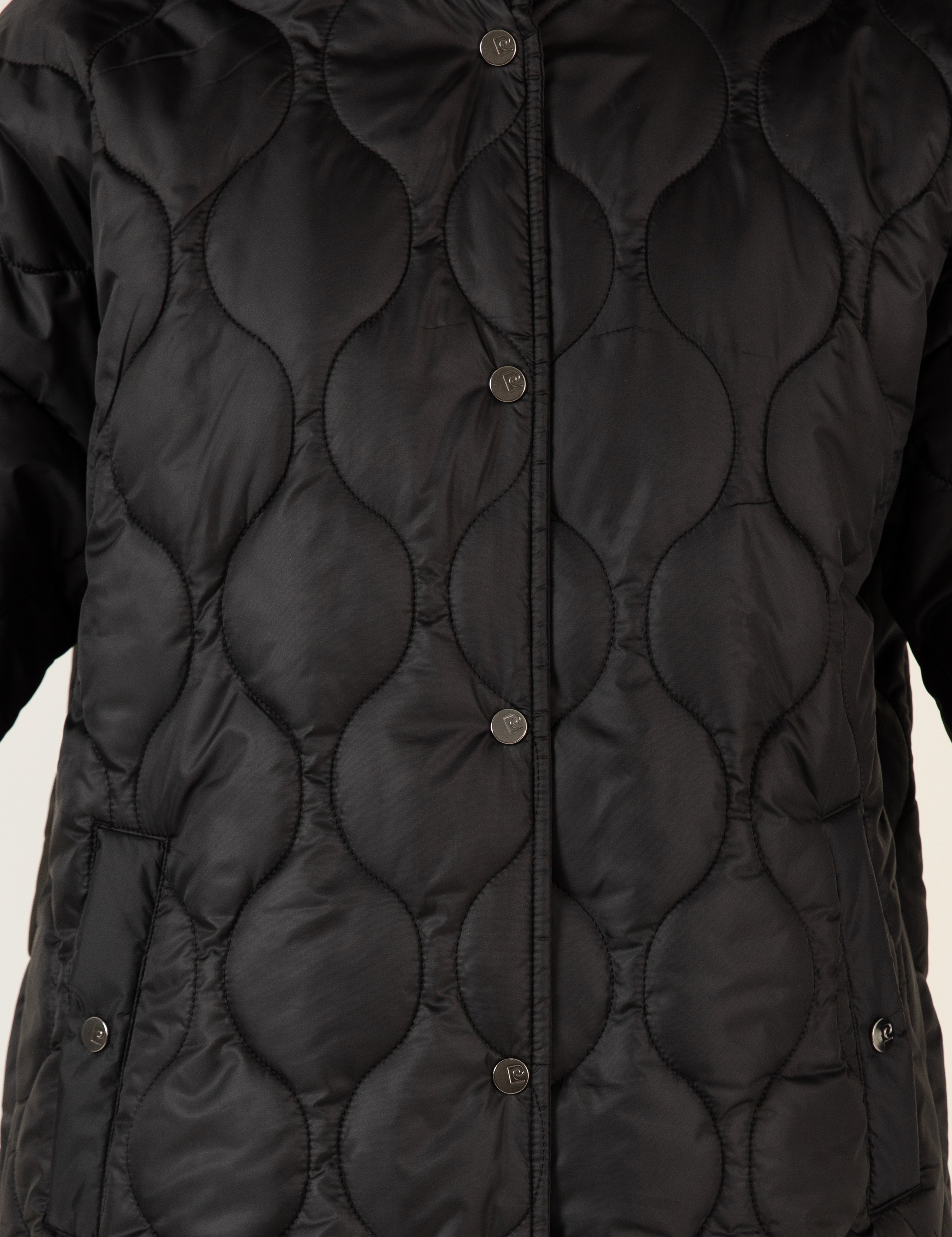 Siyah Oversize Mont - Image 6
