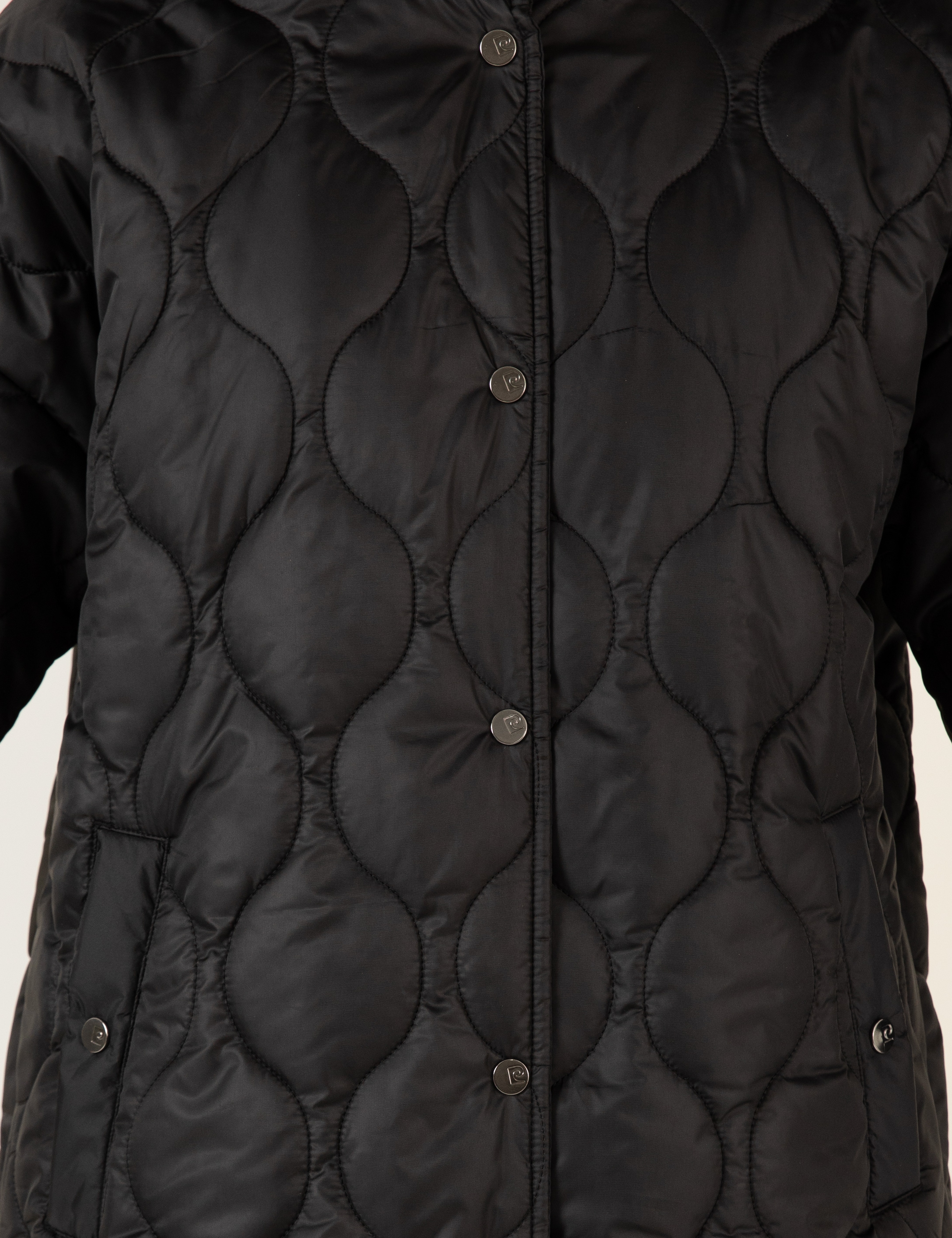 Siyah Oversize Mont