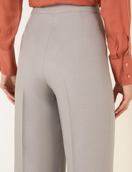 Gri Palazzo Pantolon - 50260302019