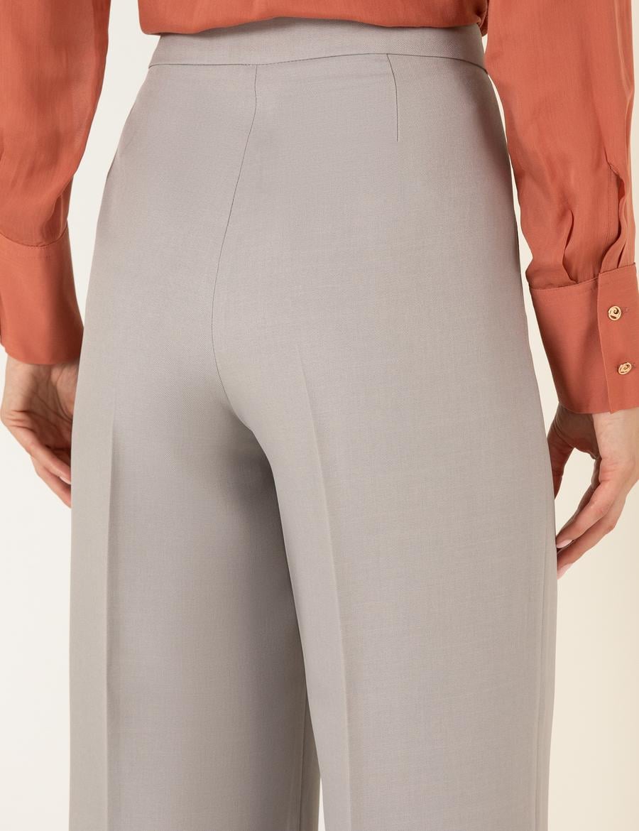 Gri Palazzo Pantolon