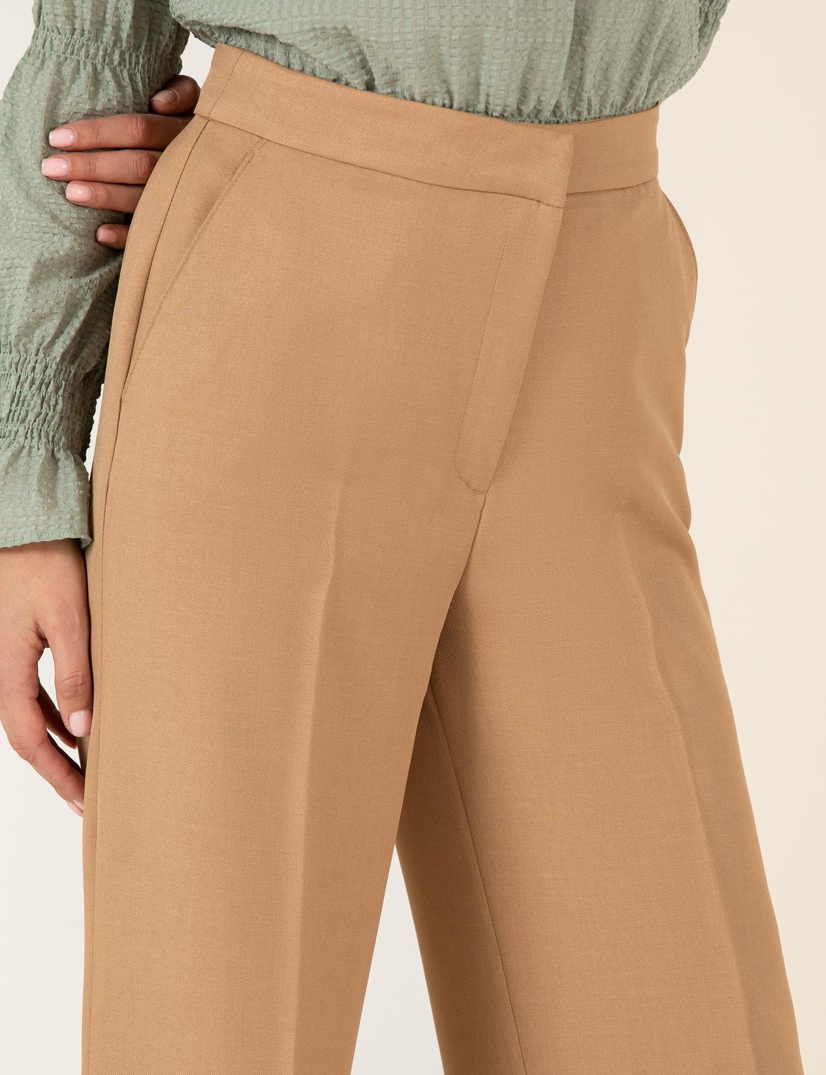 Bej Palazzo Pantolon - 50260302008